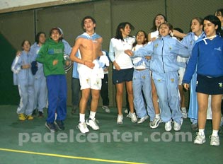 El equipo argentino festeja el campeonato panamericano