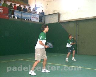 El equipo mexicano en acción