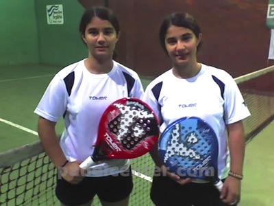 Evelina y Luisina Aguirre, campeonas sub 18