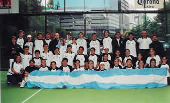 El equipo argentino, subcampeón (click para ampliar)