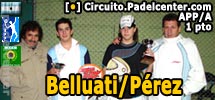 Bicampeonato de 1 punto para Juan Cruz Belluati y Martin Perez