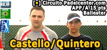 Más parejo imposible, Fabian y el Topo ganan un torneo para cualquiera en tie break del tercero