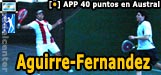 Primer título en la carrera del Tolo Aguirre y Facu Fernandez, por 40 pts en Austral