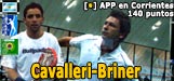 Los subcampeones mundiales por equipos derrotan a los número 1 Soliverez-Escalante