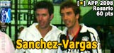 Sanchez-Vargas ganan la final, Ramiro Nanni se retira lesionado