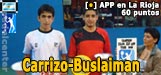 Triunfo de punta a punta de Carrizo-Buslaiman en La Rioja