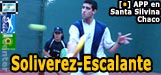 Soliverez.-Escalante derrotan a Briner-Diez en Chaco