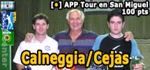 Totó y Maxi derrotan a Soliverez-Cavalleri y se llevan 100 de San Miguel