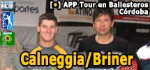 Calneggia-Briner vencen en Ballesteros frente a Ausello-Sanchez