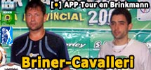 Briner-Cavalleri derrotan con claridad a Codina-Codina