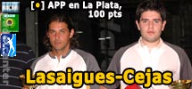 Recchiuti-Ordoñez hacen todo bien pero no llegan fisicamente a la final. Maru y Maxi lo hacen de nuevo.
