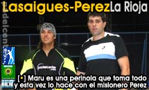 Maru sigue aspirando trofeos, esta vez con el misionero Perez