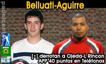 Siguen hacia arriba Juan Cruz y el Tolo, ahora ganando 40 en Vicente Lopez