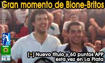 Derrotan en la final a Pelassini-Santomassimo