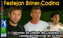 Briner-Codina se imponen a Lasaigues-Sanchez en Córdoba