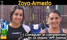 Valeria y Paola se imponen a Wirth-Silva en La Utopia