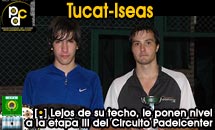 Tucat-Iseas derrotan en 3 a Nandin-Carbone en la final de la etapa III