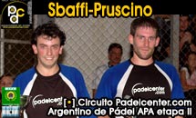 Sbaffi-Prusino con máxima concentración derrotan a Amorosino-Rodriguez