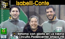 Isabelli-Conte reaparecen y consiguen 150 puntos ante Zumbo-Stanguellini