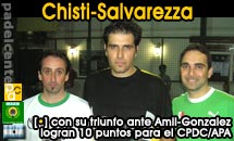 Chisti-Salvarezza consiguen el título ante Amil-Gonzalez