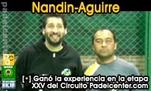 Nandin y Aguirre marcan el paso con su experiencia en la etapa XXV