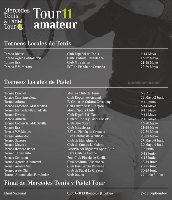 Mercedes Padel Tour en Padelcenter.com