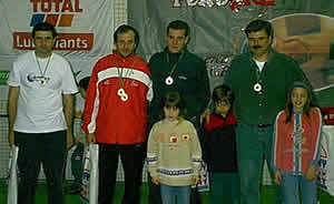 Vaccari, C.Pacheco, Moyano y M.Pacheco, juniors tercera