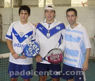 Marcelo Iba�ez, Roberto Gomez Melgarejo y Miguel Giuffrida