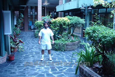 Luciano Soliverez en Padelcenter, diciembre de 2007