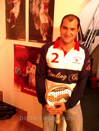 Campeón del Master PPT 2008. Seba Nerone. Amigo de la casa.