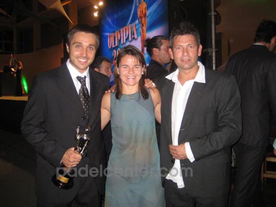 Fernando Belasteguin, Catalina Tenorio y Gustavo Briner