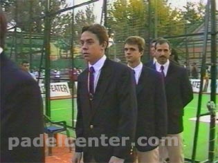 Mundial 96: Gaby Reca, Javier Siro, Jorge Nicolini