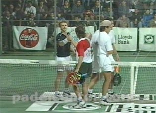 Siro-Sanz acaban de derrotar a dos jovenes promesas: Matías Díaz y Fernando Belasteguin (hoy número 1 del mundo)