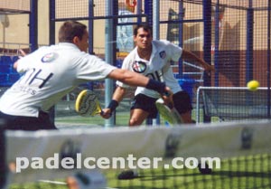 Reca-Nerone cayeron en semifinales contra Gattiker-Gutierrez (foto: Juanjo Medina, t.v. Melilla)