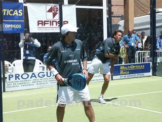 Auguste junto a Cristian Gutierrez