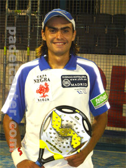 Juan José Mieres, el viernes en el Club de Campo Villa de Madrid