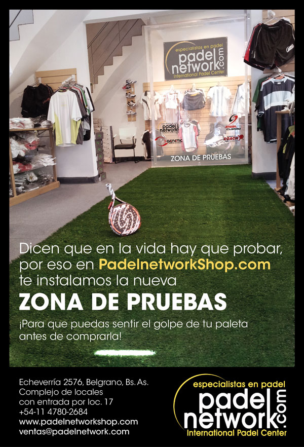 Padelnetwork.com, especialistas en padel.