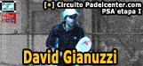 Primera etapa del PadelSingle Ascenso para David Gianuzzi