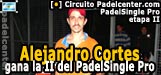Alejandro Cortes vence a Gula Saavedra y gana la etapa II