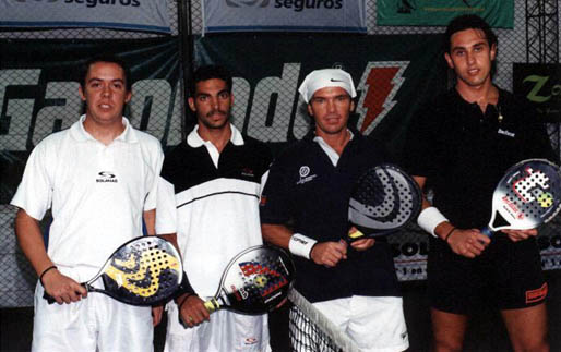 Gaby, Cutu, Roby y Poggi (cuartos)