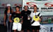 Díaz, Vilas (subcampeones) y Adrian Bassano