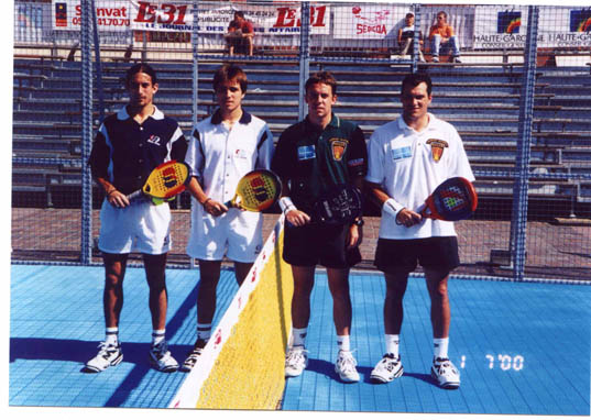 Belasteguin-Demianiuk vs Reca-Nerone en el abierto por parejas