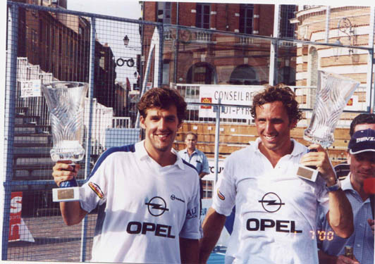 Díaz-Auguste, campeones del abierto por parejas
