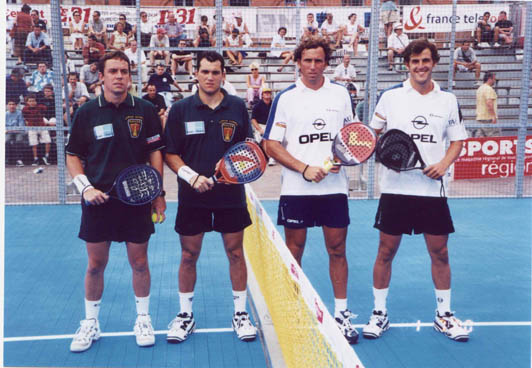 Final del abierto por parejas. Reca-Nerone vs Díaz-Auguste