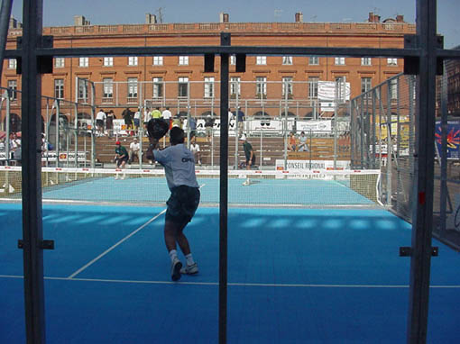 Cancha principal de la plaza del Capitolio