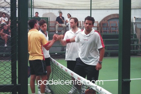 Terminó el primer partido del Masters, con un calor insoportable