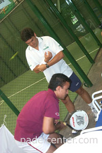 Marcelo Pérez y Gonzalo Vilas se preparan para la semi
