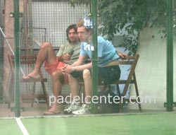 El colorado Smitsaart, presencia vip durante todos los partidos del Master