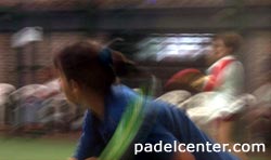Las campeonas en acción