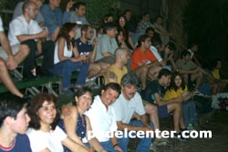 El público disfrutó de buenos partidos